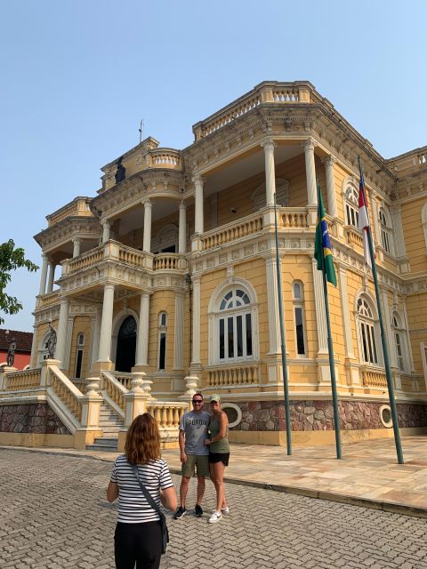 Historic City Tour Manaus By Car With 3 Stops.