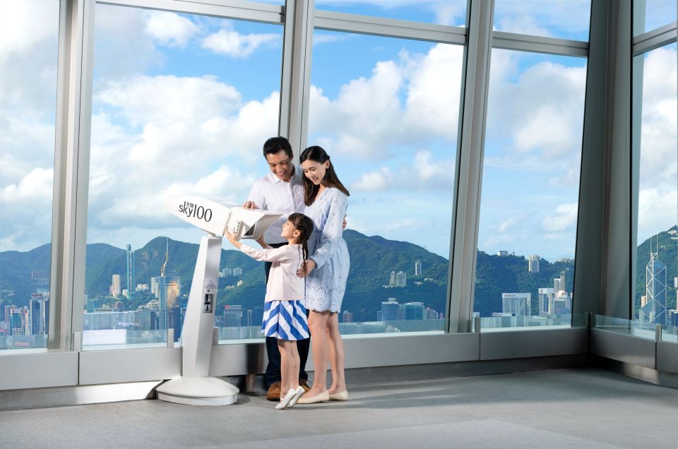 1 hong kong sky100 observatory with wine beverage packages Hong Kong: Sky100 Observatory With Wine & Beverage Packages