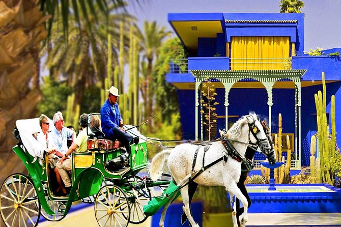 1 horse and carriage ride with majorelle garden Horse and Carriage Ride With Majorelle Garden