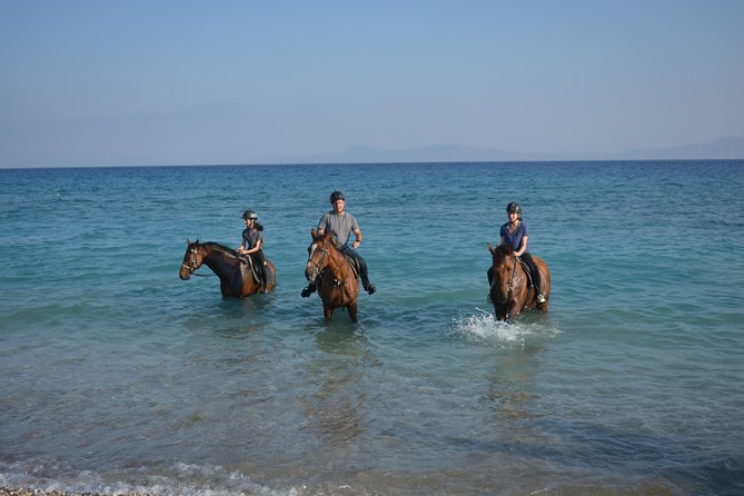 Horse Riding on the Beach, Rhodes
