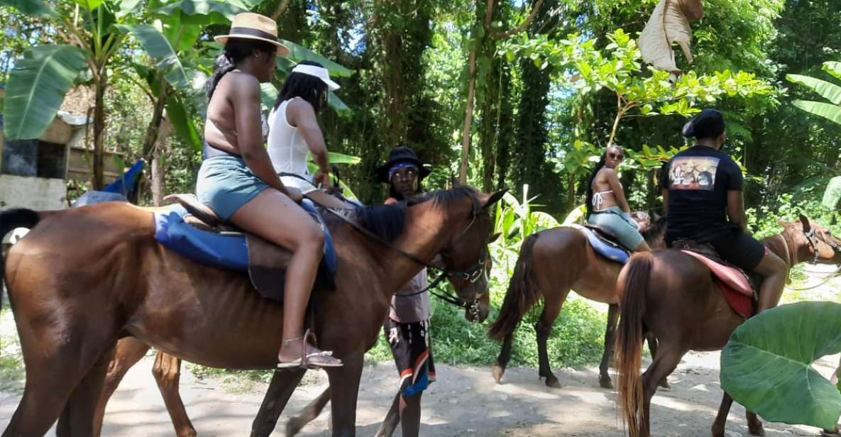 1 horseback ride blue hole dunns river and tubing tour Horseback Ride, Blue Hole, Dunn's River and Tubing Tour
