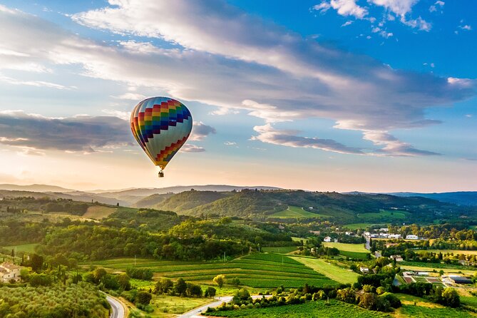 1 hot air balloon flight in tuscany from chianti area Hot Air Balloon Flight in Tuscany From Chianti Area
