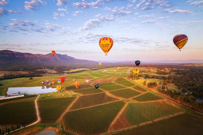1 hot air ballooning over the hunter valley including breakfast Hot Air Ballooning Over The Hunter Valley Including Breakfast