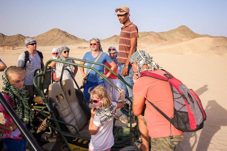 Hurghada: 5-Hour Quad Bike Desert Safari and Barbecue