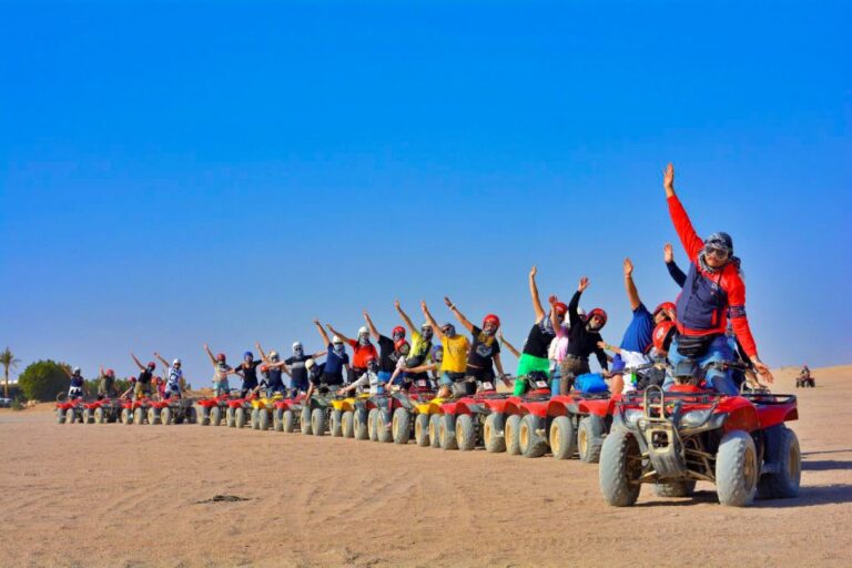 Hurghada: Desert Quad, Bedouin Village, and Camel Ride Tour