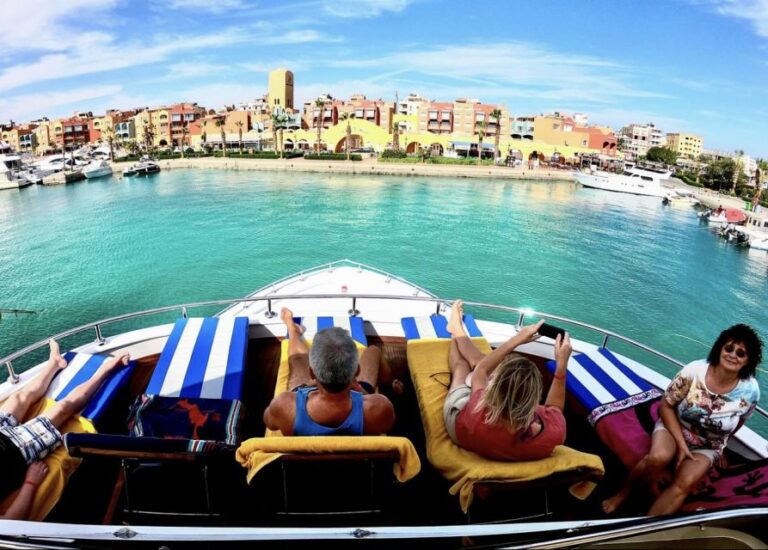 Hurghada: Luxury Orange Bay Cruise With Lunch & Snorkeling