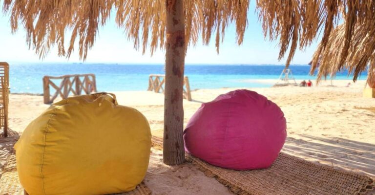 Hurghada: Magawish Island Boat Trip With Lunch & Transfers