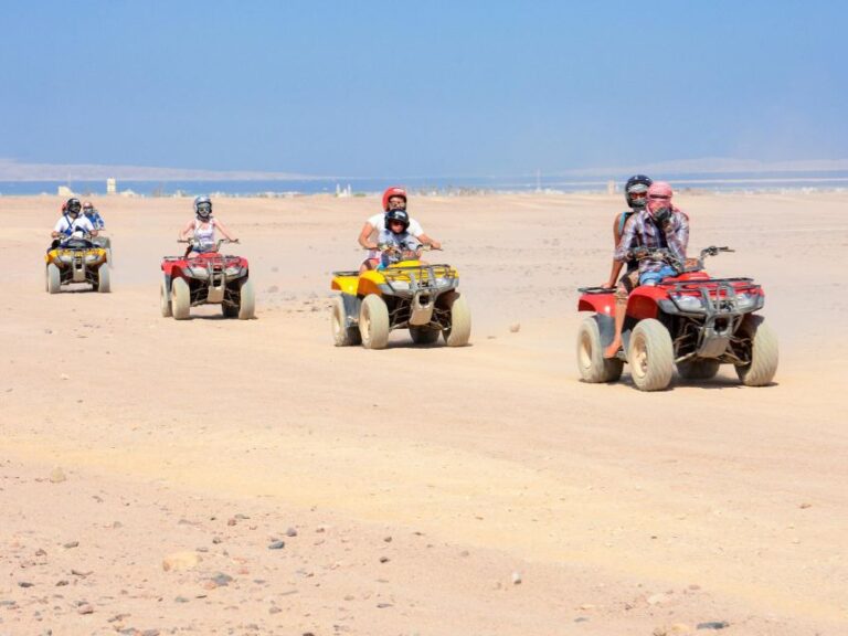 Hurghada: Morning Quad Bike & ATV Adventure Along a Red Sea