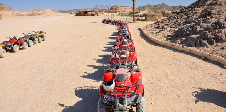 Hurghada: Morning Quad Bike Tour, Camel Ride and Transfer