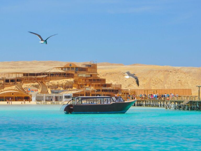 Hurghada: Premium Orange Island Snorkeling Cruise With Lunch