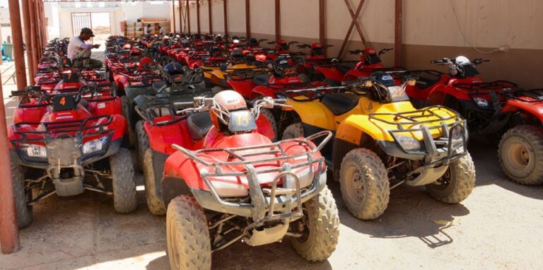 Hurghada: Private ATV Safari, Bedouin Village, Camel Ride