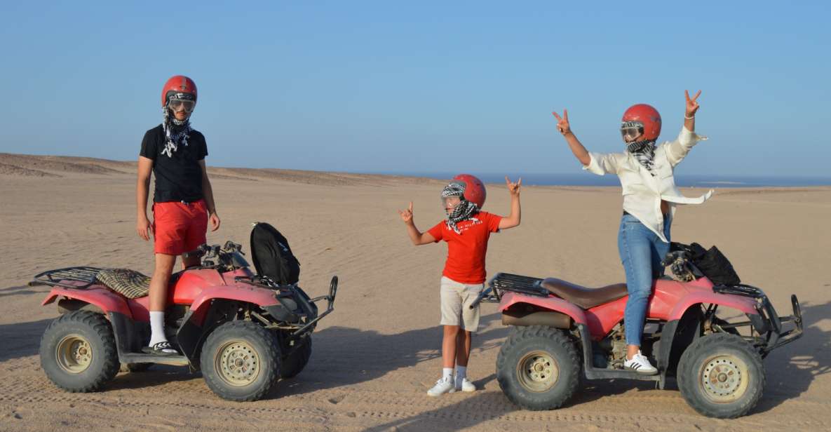 1 hurghada quad safari camel horse ride with dinner shows Hurghada: Quad Safari, Camel, Horse Ride With Dinner & Shows