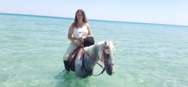 Hurghada: Red Sea & Desert Horse Riding Tour With Swimming