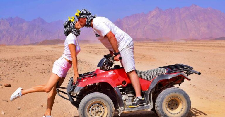 Hurghada: Safari Jeep, Quad, Buggy, Camel Ride & BBQ Dinner