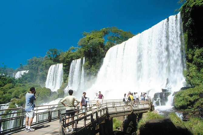 1 iguassu falls in brazil and argentina from puerto iguazu mar Iguassu Falls in Brazil and Argentina From Puerto Iguazú (Mar )
