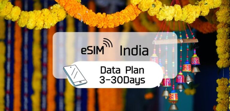 India: Esim Roaming Data Plan (0.5-2gb/ Day)