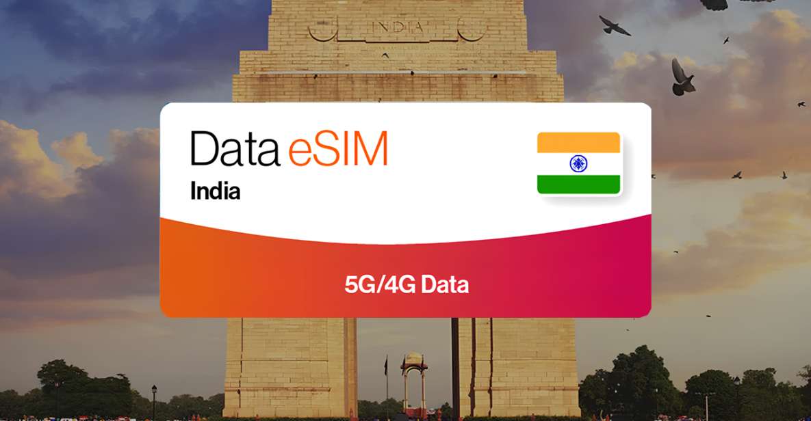 India: Tourist Esim Data Plan