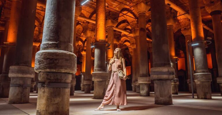 Istanbul: Basilica Cistern Walking Tour With Entry Ticket