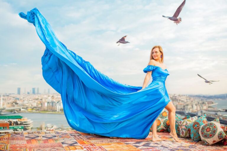 Istanbul: Flying Dress Photoshoot Experience