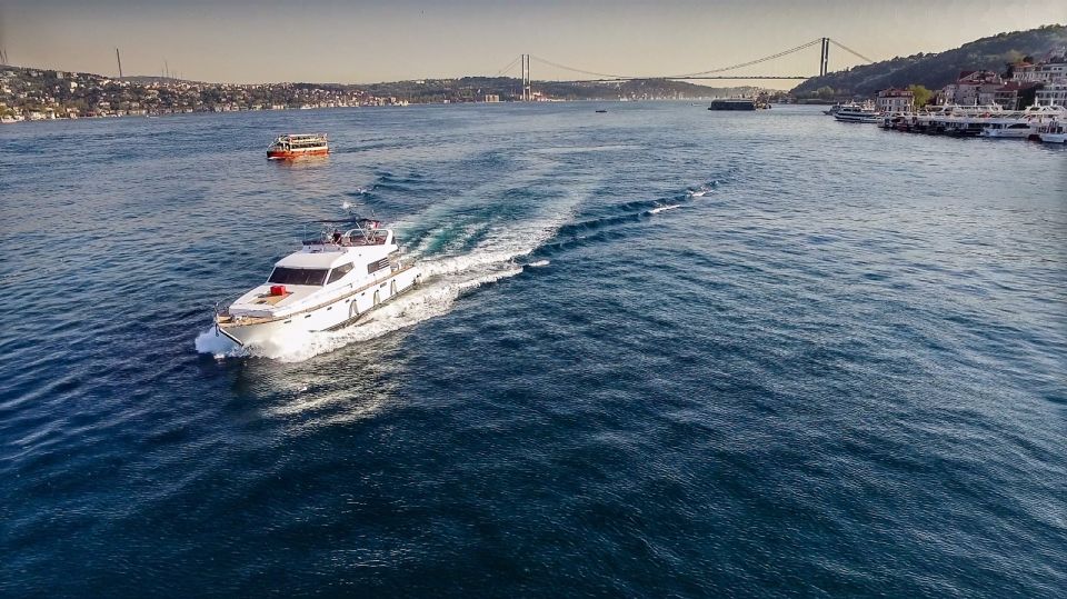 1 istanbul private bosphorus cruise on a luxurious yacht Istanbul: Private Bosphorus Cruise on a Luxurious Yacht