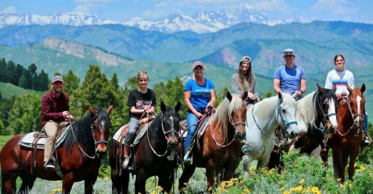 Jackson Hole: Teton View Guided Horseback Ride With Lunch