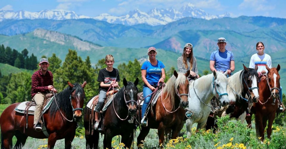 1 jackson hole teton view guided horseback ride with lunch Jackson Hole: Teton View Guided Horseback Ride With Lunch