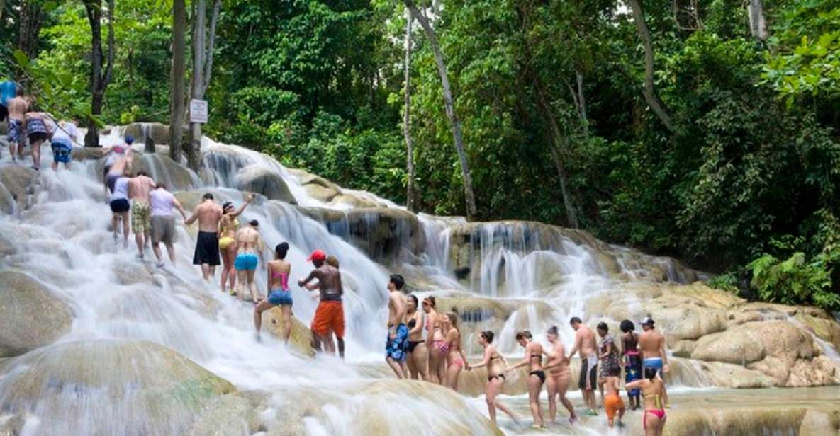 1 jamaica dunns river falls and jungle river tubing tour Jamaica: Dunn's River Falls and Jungle River Tubing Tour