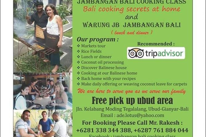 Jambangan Bali Cooking Class