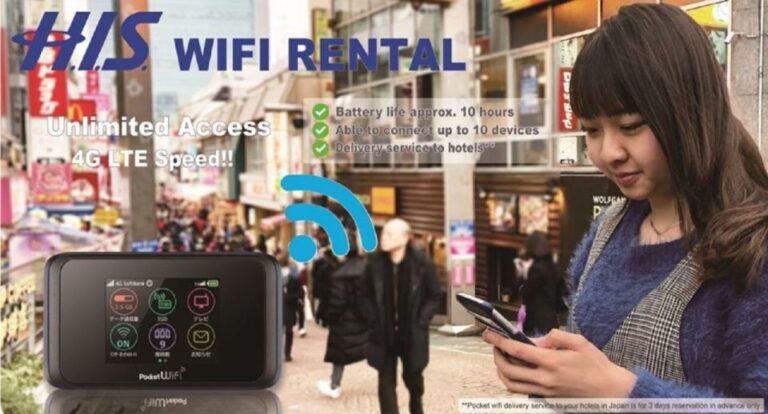Japan: Unlimited Wifi Rental With Airport Post Office Pickup