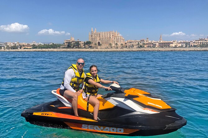 1 jetski tour to the emblematic palma cathedral Jetski Tour to the Emblematic Palma Cathedral