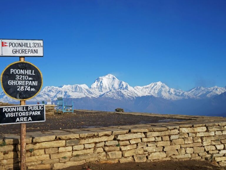 Kathmandu: 3 Day Ghorepani Poon Hill Guided Trek