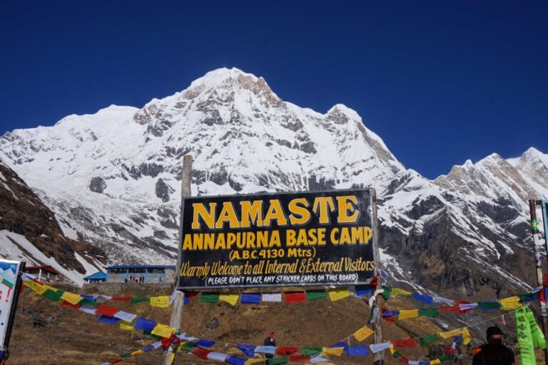 Kathmandu: 6N6-Day Guided Trek to Annapurna Base Camp