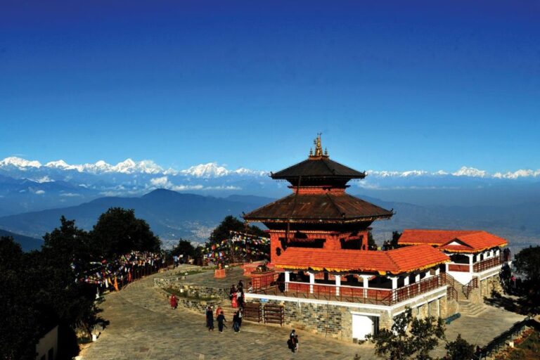 Kathmandu: Chandragiri Cable Car and Monkey Temple Tour