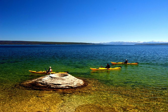 1 kayak day paddle on yellowstone lake Kayak Day Paddle on Yellowstone Lake