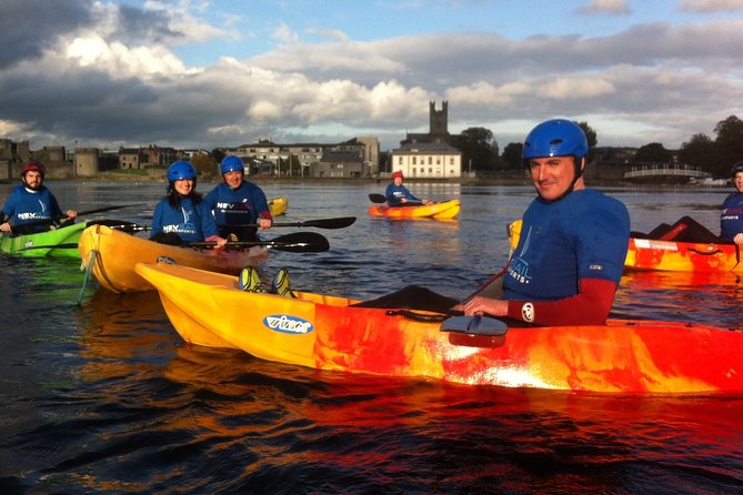 1 kayak on the river shannon in limerick city mar Kayak on the River Shannon in Limerick City (Mar )