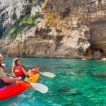1 kayak paradise cala portixol snorkel cave cliff jumping tour Kayak Paradise: Cala Portixol Snorkel, Cave & Cliff Jumping Tour