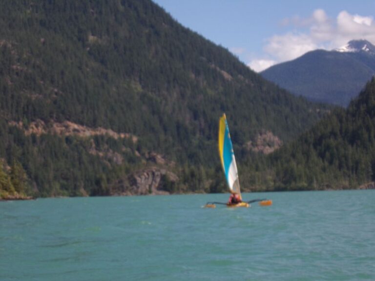 Kayak-Sailing Backcountry North Cascades National Park