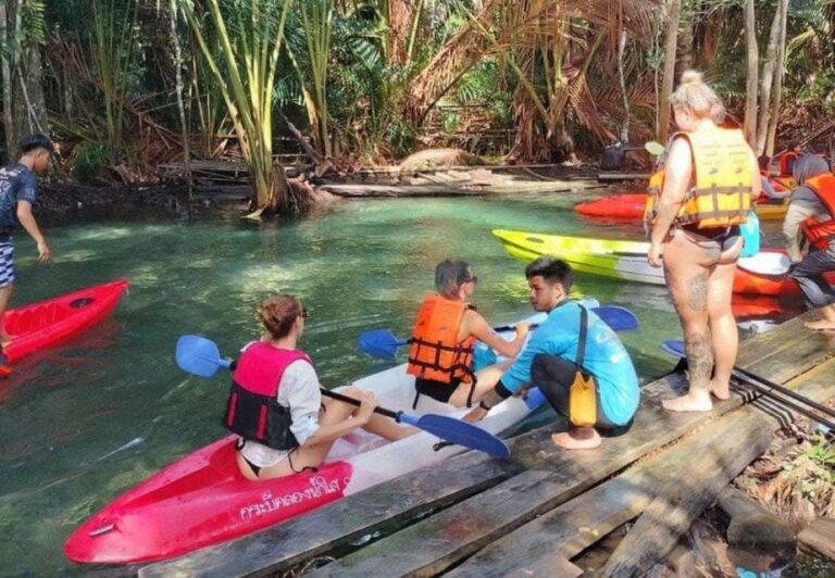 Kayaking at Krabi Crystal Lagoon