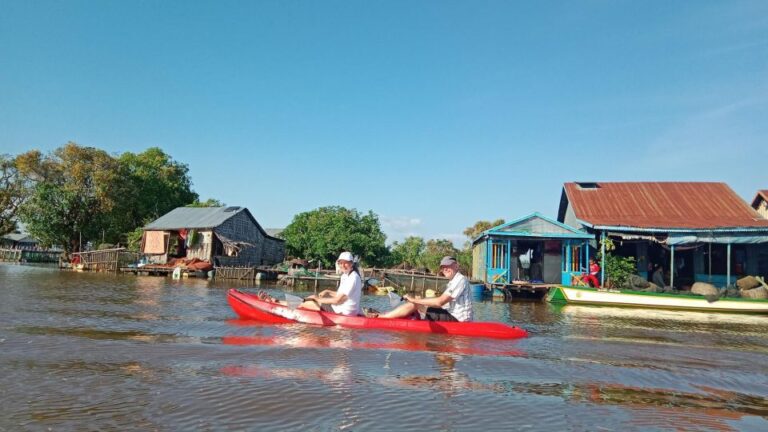 Kayaking Tour, Sunset at Tonle Sap