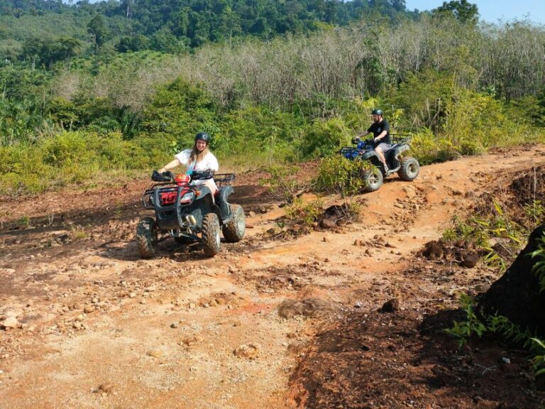 Khao Lak: Guided ATV Tour With Lampi Waterfall Swim