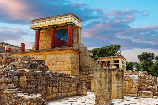 Knossos and Arch Museum of Heraklion (GuideTransferTicket)
