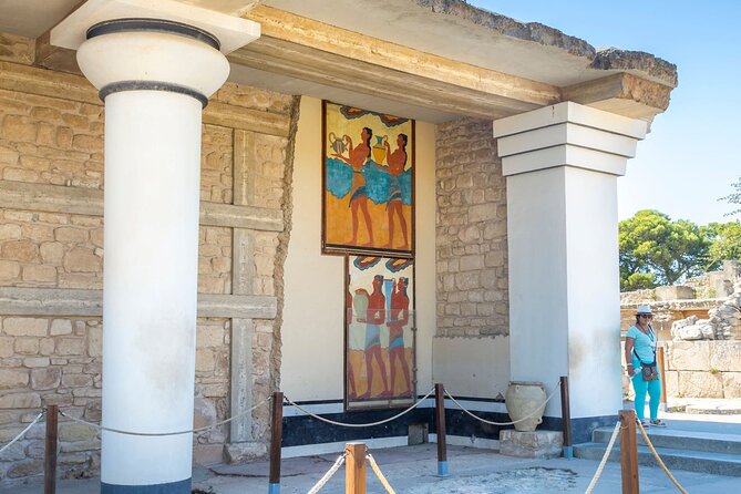 1 knossos palace and heraklion guided tour with transport Knossos Palace and Heraklion Guided Tour With Transport