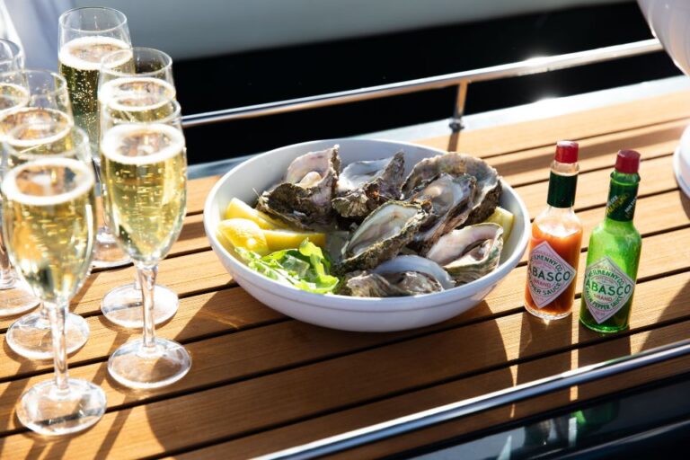 Knysna’s #1 Private Sunset Cruise, Optional Oysters & Bubbly