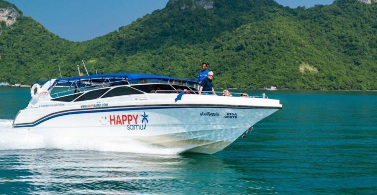 Koh Samui: Private Speedboat to Pig Island With Snorkeling