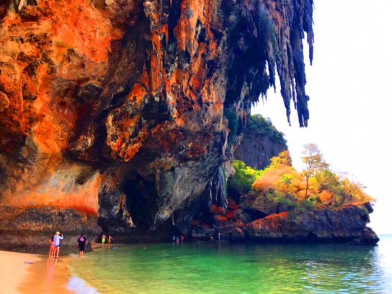 Krabi: 4 Islands Sunset Longtail Boat Tour With BBQ Dinner