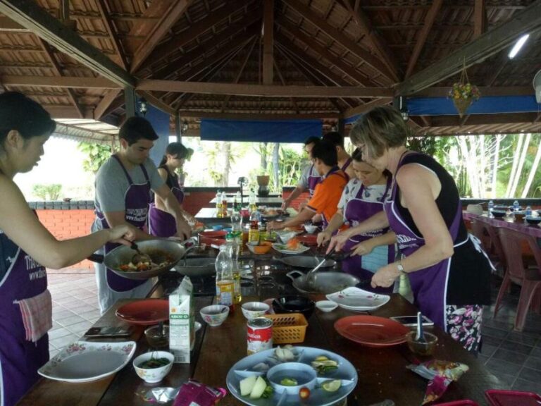 Krabi: Cooking Class at Thai Charm Cooking School With Meal