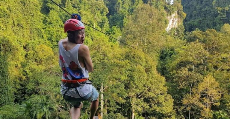 Krabi: Half-Day Zip Line Adventure