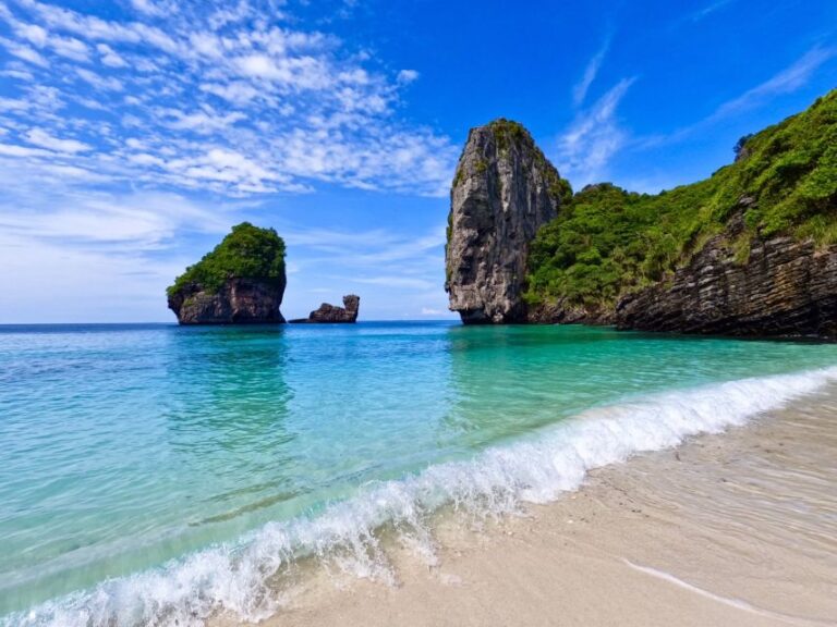 Krabi: Phi Phi Early Bird & 4 Island by Speedboat With Lunch
