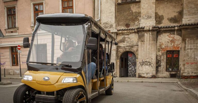 Krakow City Guided Tour by Electric Golf Cart