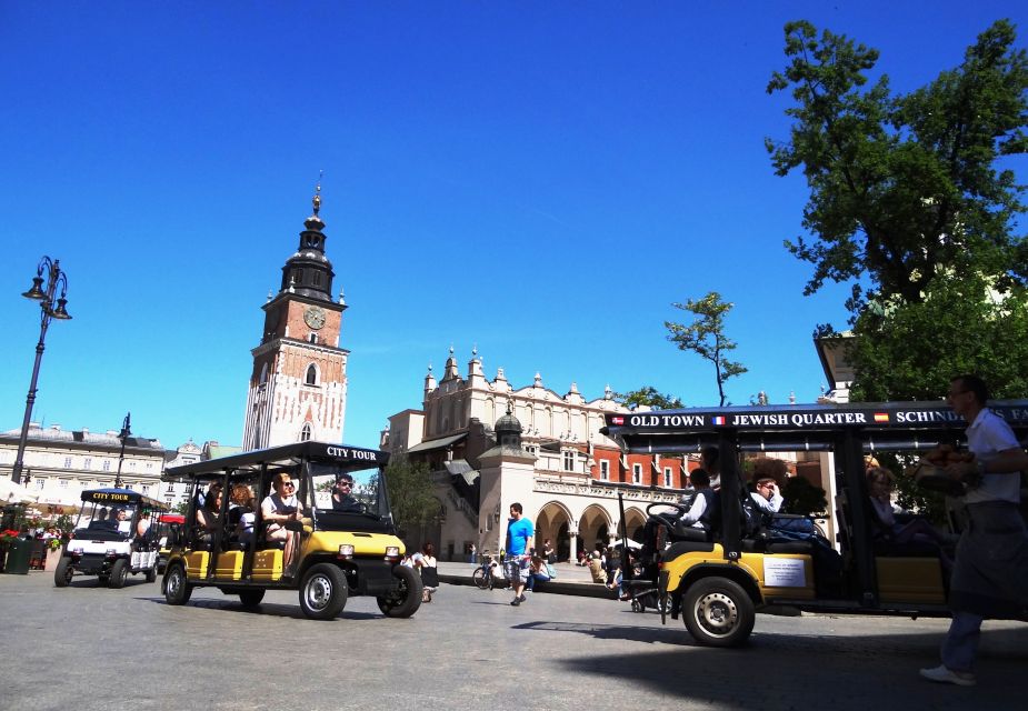 1 krakow city tour by electric golf cart Krakow: City Tour by Electric Golf Cart